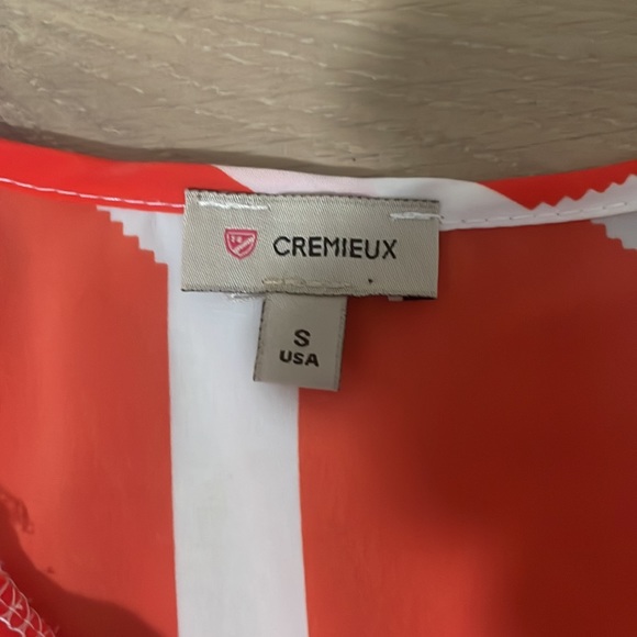 Cremieux Orange patterned dress - Picture 3 of 3